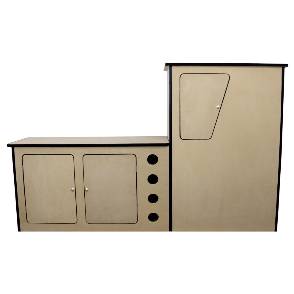 VW T4 Transporter Motorhome Camper Van MDF Kitchen Cupboard Unit Pod