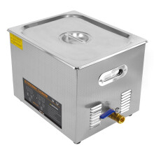 Digitale Ultrasone Reiniger 30L Staal Ultra Sonic Bad Reiniging Tank Timer Verwarmer