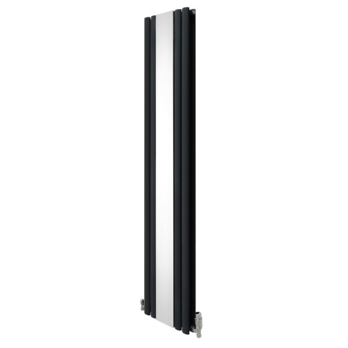 Οβάλ Καθρέφτης Ψυγείου και Βαλβίδων - 1800mm x 380mm - Ανθρακί Γκρι