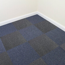 20 x Charcoal Black Carpet Tiles 5m² Heavy Duty Commercial Grey Premium Bodenbelag
