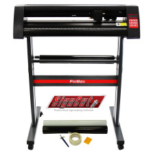 Vinyl Snijplotter 720mm PixMax 28" Snijden SignCut Pro Software &amp; Onkruidverdelgingsset