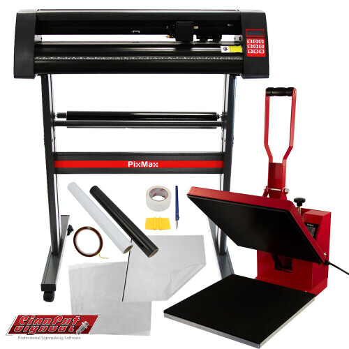 PixMax 38cm Clam Heat Press, rezačka vinylu 1