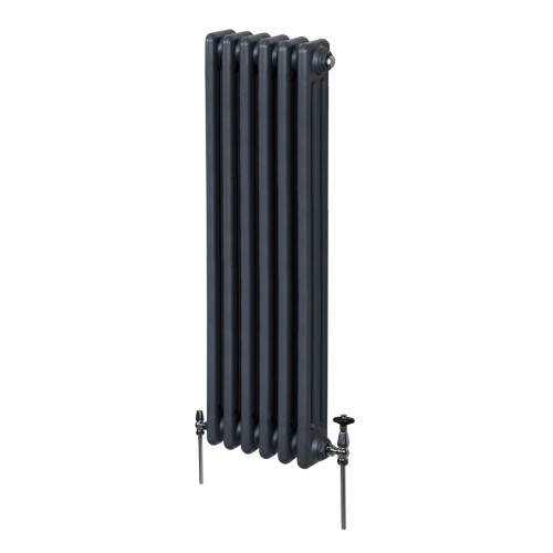 Παραδοσιακό καλοριφέρ 3 στηλών - 1500 x 292 mm - γκρι ανθρακί