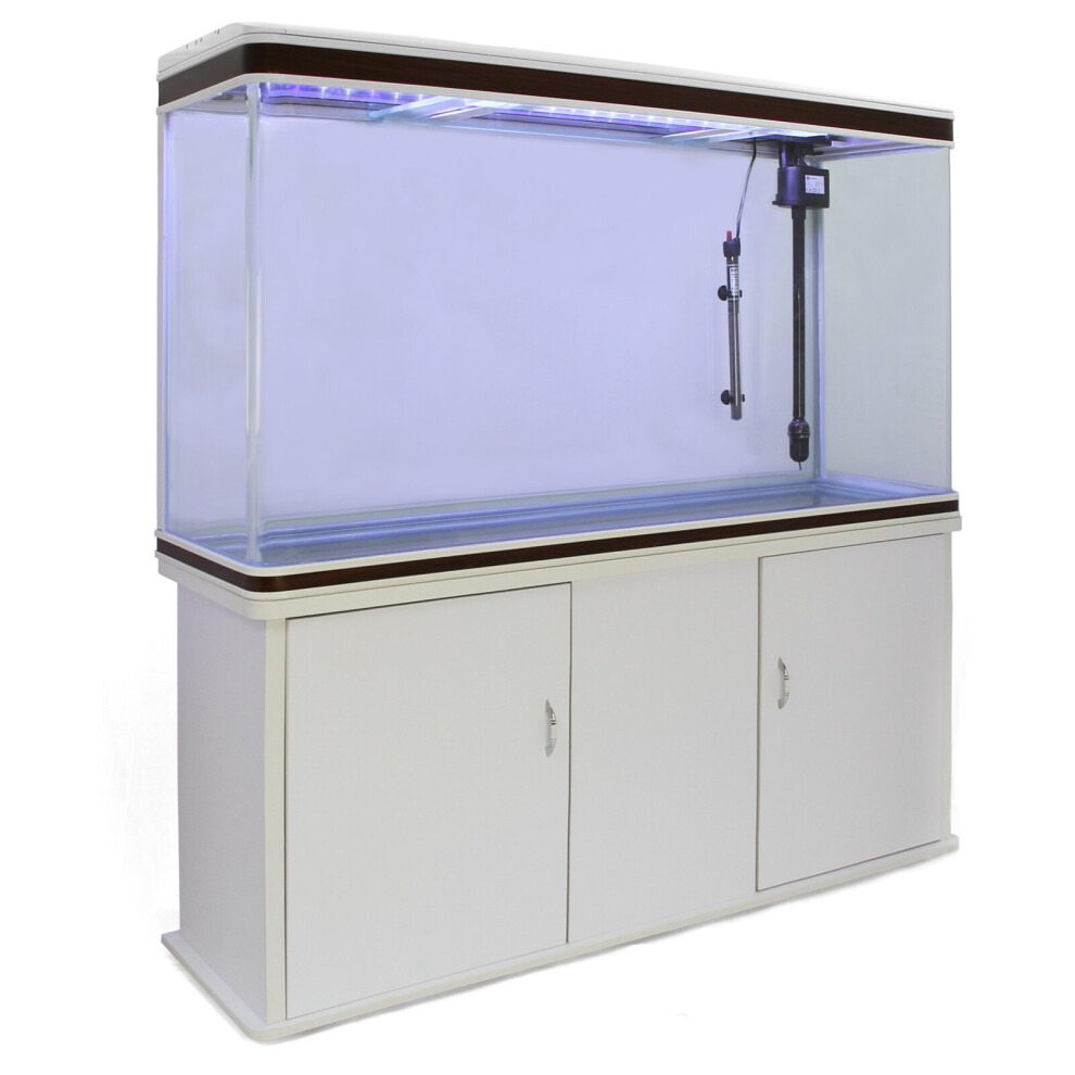 Fish Tank Cabinet - White | Large Fish Tank Aquarium