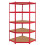 Γωνιακό ράφι Monster Racking Z-Rax, κόκκινο, πλάτος 90 cm 1