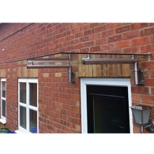 Toldo de acero inoxidable para porches y balcones 1440mm de ancho