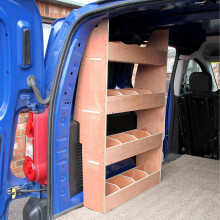 Peugeot Partner SWB Bestelwagen Opschortende Opbergrekken Triplex Gereedschapsrekken Ply Rack