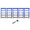 Garage Racking Bundle Boltless 5-Tier Garage Regale Heavy Duty Storage 1