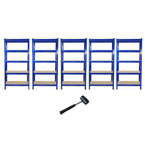 Garage Racking Bundle Boltless 5-Tier Garage Regale Heavy Duty Storage