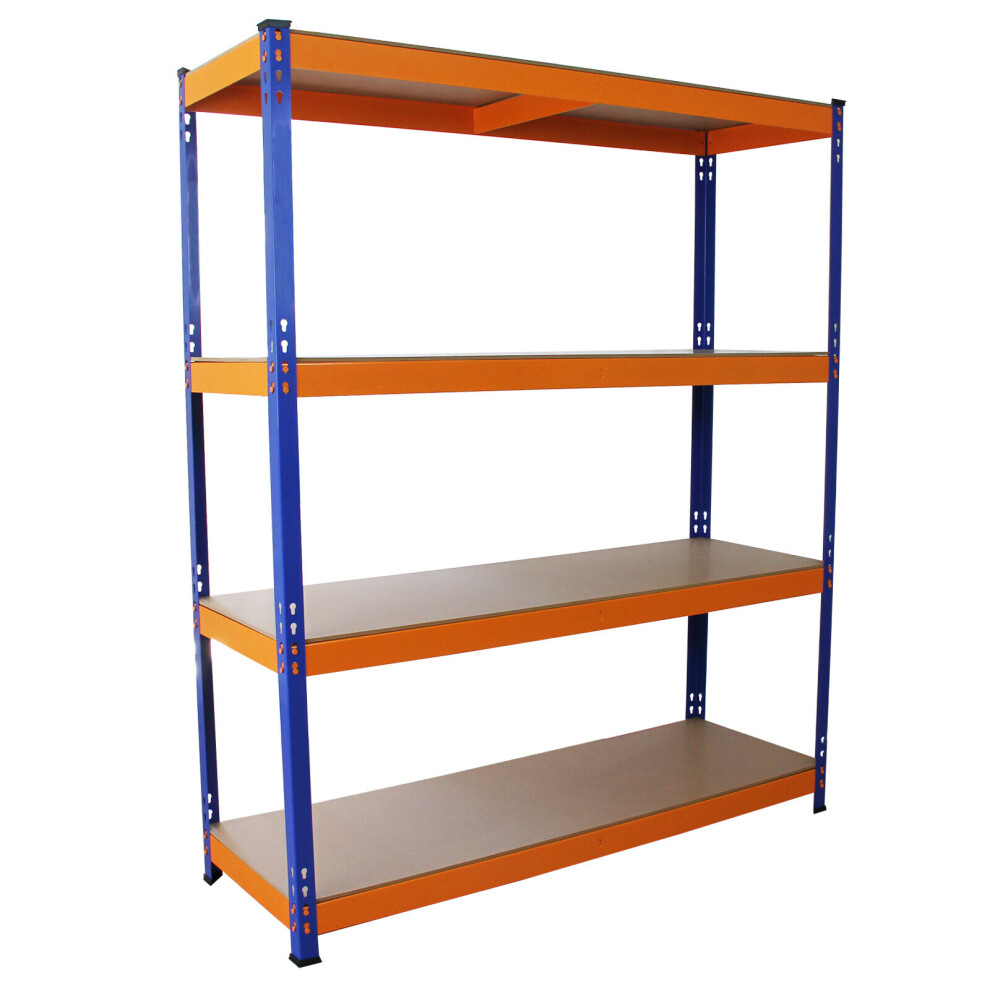 Heavy Duty Shelving S-RAX Racking 4Tier 150cm Wide Metal Garage Storage Units