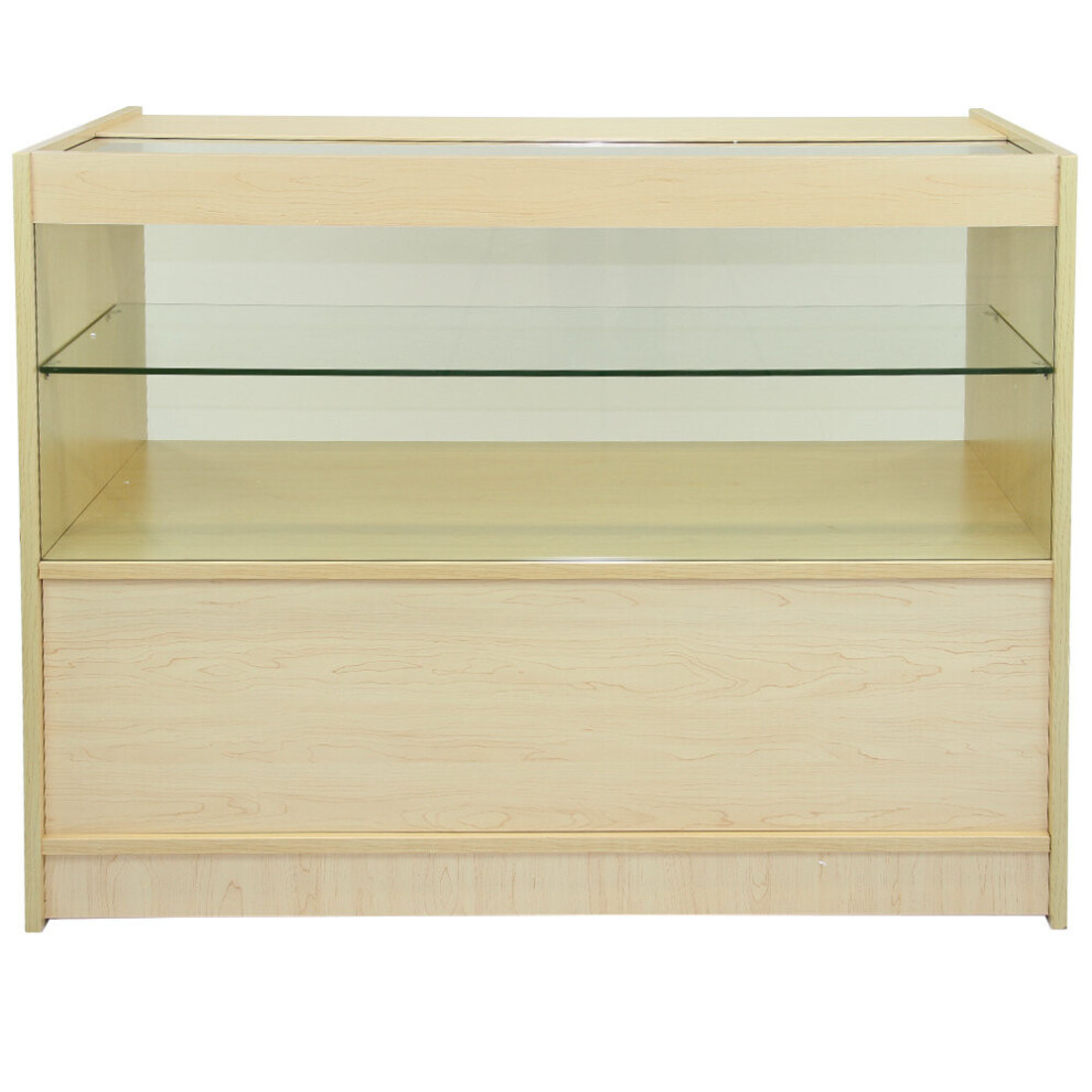 Maple Shop Counter Retail Display Unit C1200