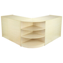 Einzelhandel Theken Shop Display Cabinet Glas Vitrine Lagerung Ahorn Regale Venus