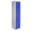 MonsterShop Metal Lockers 3 Doors Steel Staff Lockable Gym Storage Changing Room School Blue 1