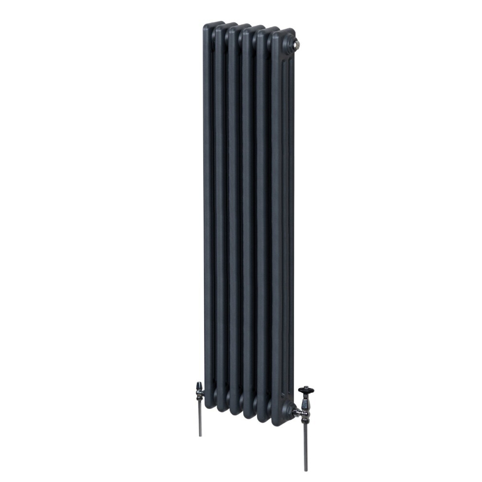 Radiateur traditionnel 3 colonnes - 1800 x 292 mm - Anthracite