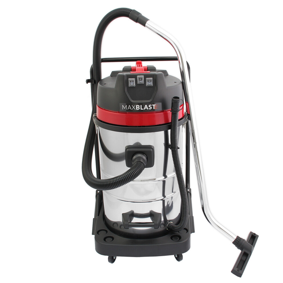 Industrial Vacuum Cleaner 80L Wet & Dry 3000W Commercial Hoover