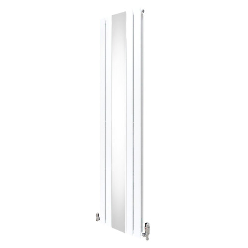Ψυγείο με επίπεδο καθρέφτη και βαλβίδες - 1800 mm x 425 mm - λευκό