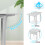Dining Table and Chairs, PU Leather High Back 4