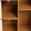Living And Home Wooden Bookcase Storage Cabinet with Doors and Open Shelf 5