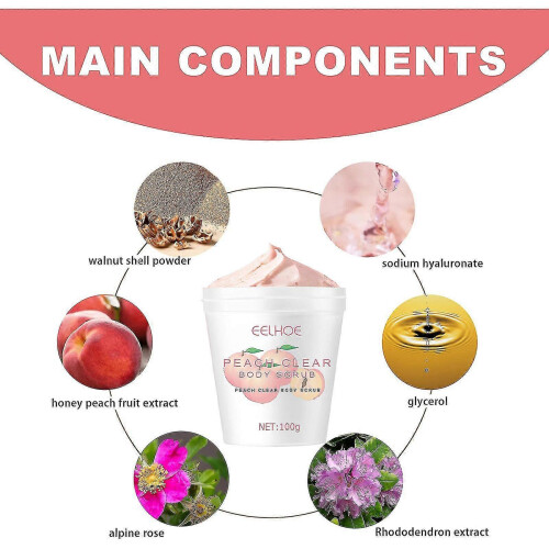 Eelhoe Peach Scrub 2