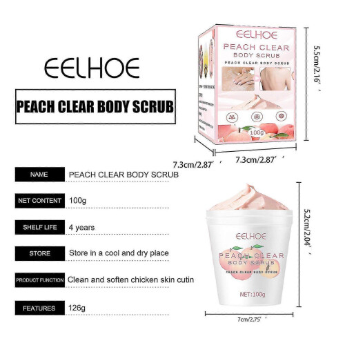 Eelhoe Peach Scrub 1