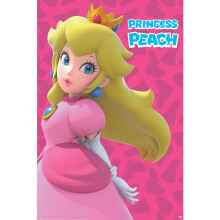 Super Mario Princess Peach Poster 109 Official Licensed Product