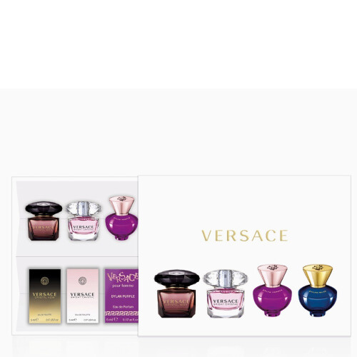 Versace Versace Womens Luxury Miniature Fragrance Set