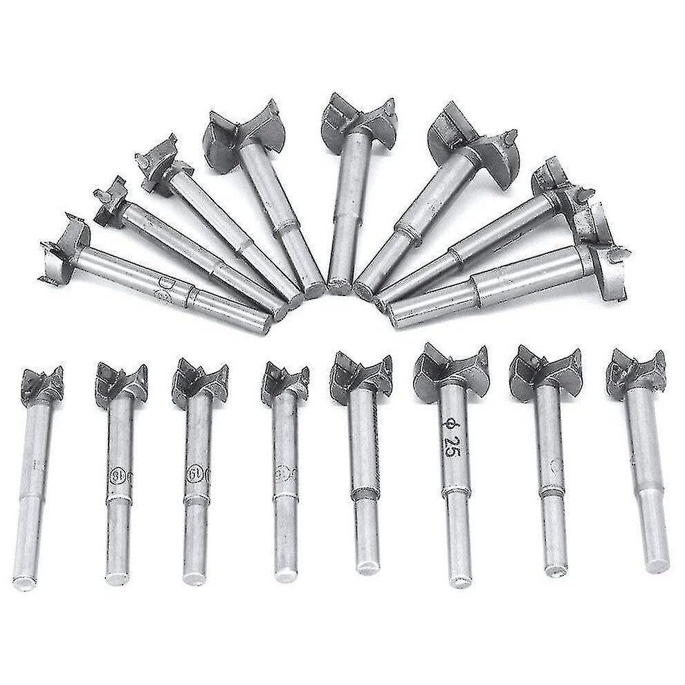 Forstner Drill Bit Set 16 Pieces Iave Artificial Drill Wood Drill Knothole 3247719448199