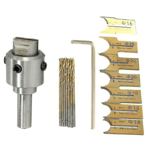 Wooden Bead Maker Beads Drill Bit Milling Cutter Set Woodworking Tool Kit 1