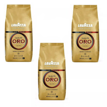 3 x 1kg Lavazza Qualita Oro Coffee Beans Free UK Delivery