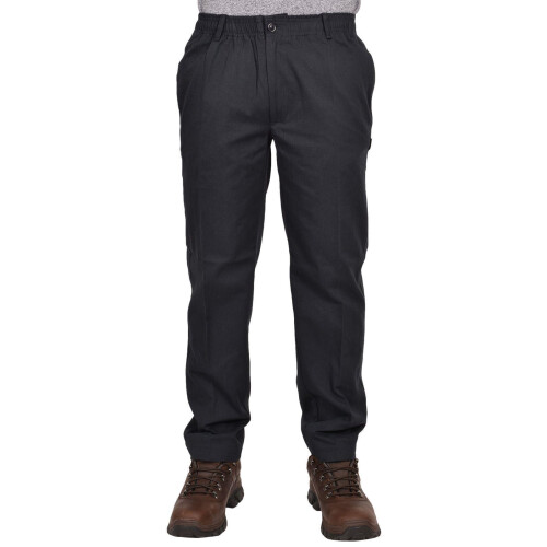 True Face (Navy, M) Mens Elasticated Rugby Trouser Regular Casual Pant 2