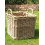 Very Strong Excellent Quality Lined Square Log Basket / Storage Basket 5