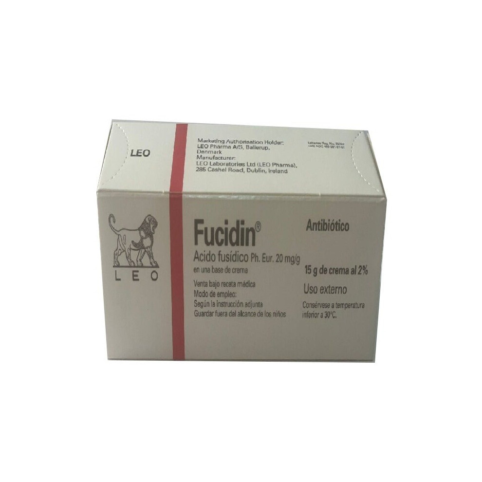 Cream Fucidin |Effective Antibiotic Treatment For Skin Infections | Fights Bacterial Infections And Promotes Healing 15G