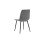 Grey and Oak Oval Fluted Dining Table Set Axel Birlea 11
