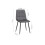 Grey and Oak Oval Fluted Dining Table Set Axel Birlea 10
