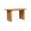Grey and Oak Oval Fluted Dining Table Set Axel Birlea 5