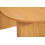 Grey and Oak Oval Fluted Dining Table Set Axel Birlea 3
