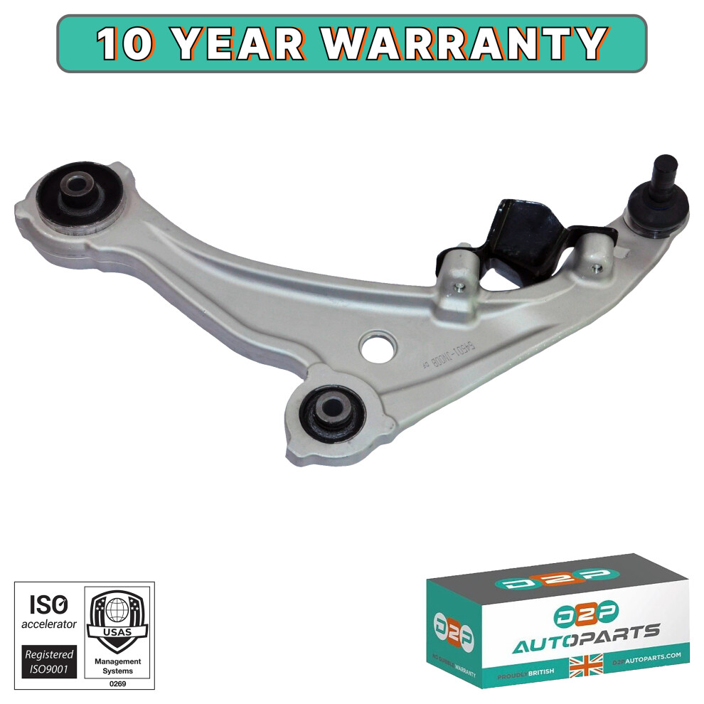Front Left Lower Control Arm For Nissan Juke 1.2 Dig-T 545011Kk0b