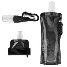 (A) 480ml Outdoor Camping Water Bag Foldable Water Container Water Can Portable Folding Travel Water Bucket Picnic Bbq Water Tank