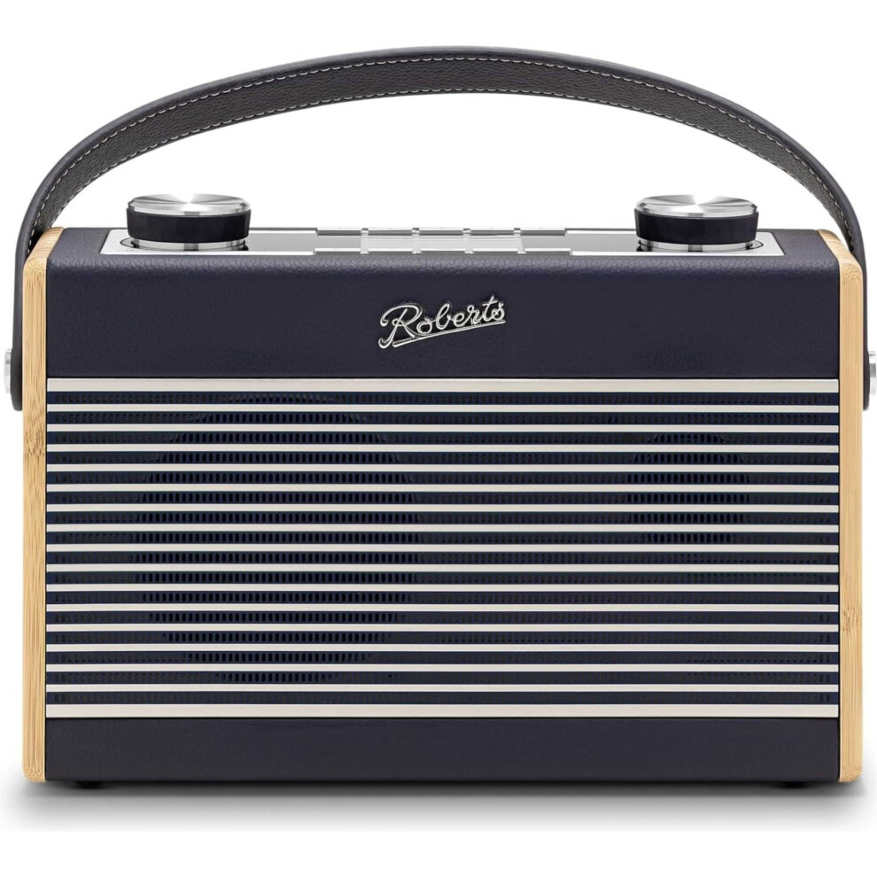 Roberts RAMBLERCLANB Revival Rambler Classic FM/DAB+ Bluetooth Digital Radio - Navy Blue