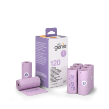 Pet Genie On The Go Poop Bags Reliable Strength Leak-Proof 120 Bags