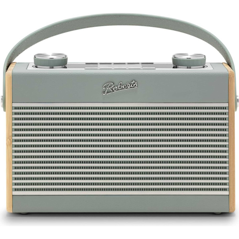 Roberts Radio RAMBLERCLADE Revival Rambler Classic FM/DAB+ Bluetooth Digital Radio - Duck Egg