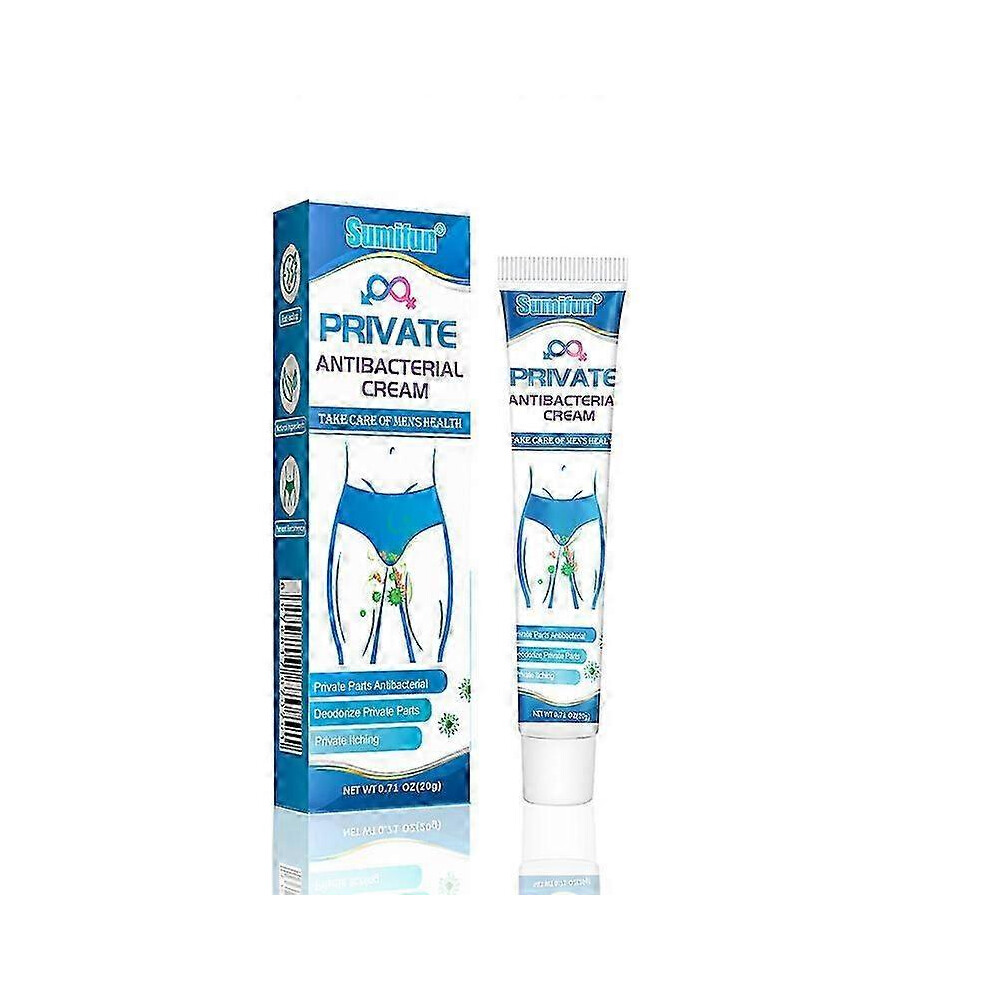 3pcs Men's Anti-itch Cream, Private Care Cream, Anti-bacterial,men's Pubic Itch Cream Topical Cream Intimate Cleansing Ointment Skin Topical, Anti-itc