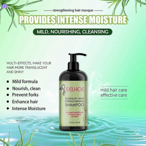 Rosemary Mint Strengthening Shampoo Smoothing Shampoo Moisturizing Shampoo 1