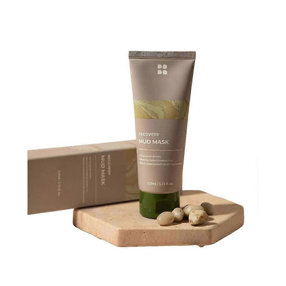(3PCS) Relief Mud Mask - Deep Cleansing & Hydrating With Mud | Recovery Mud Clay Face Mask | Hydrating Moisturizing Pore Cleanser Mask, Boryeong Mud C