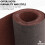 (Red, 5m x 1m) Heavy-Duty Mineral Shed Roofing Felt With Nails 5