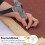 (Red, 5m x 1m) Heavy-Duty Mineral Shed Roofing Felt With Nails 8