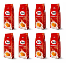 (PACK OF 8) Segafredo Intermezzo Coffee Beans 1kg