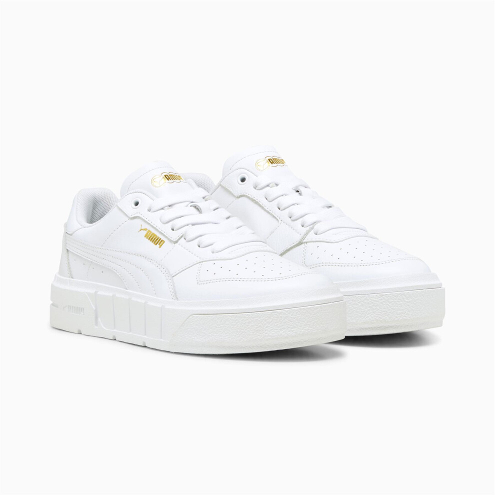 (White, 8 (Adults')) Puma Cali Court Leather Women's White Trainers