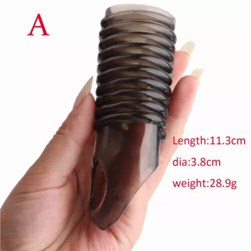 Cock Ring Delay Ejaculation Penis Male Stimulator Sleeve Couple 2