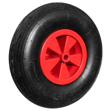 KCT 13" Inch Replacement Wheelbarrow Wheel 4.00-6 Spare Rubber Heavy Duty Pneumatic Tyre Tire for Garden Barrow, Cart, Trolley, Trailer 33cm 330mm